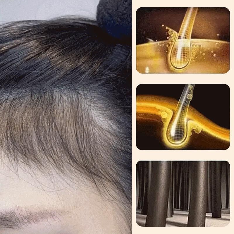 Solid polygonum shampoo soap texture for gentle hair cleansing