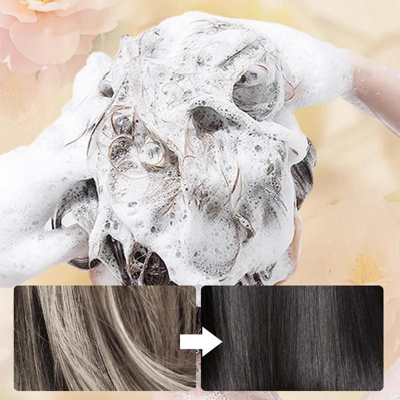 Polygonum shampoo cleansing hair soap with herbal extracts and oils with ckeansing