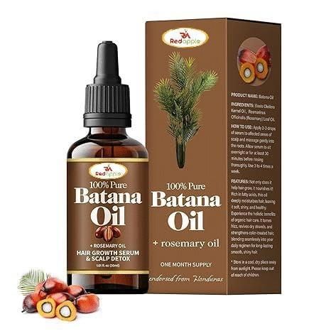 Batana hair growth oil serum helps reduce hair fall and supports healthier hair growth