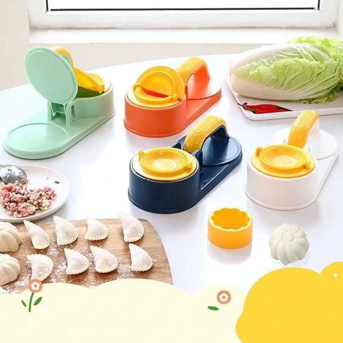 Closeup of multi-purpose samosa and gujiya maker press