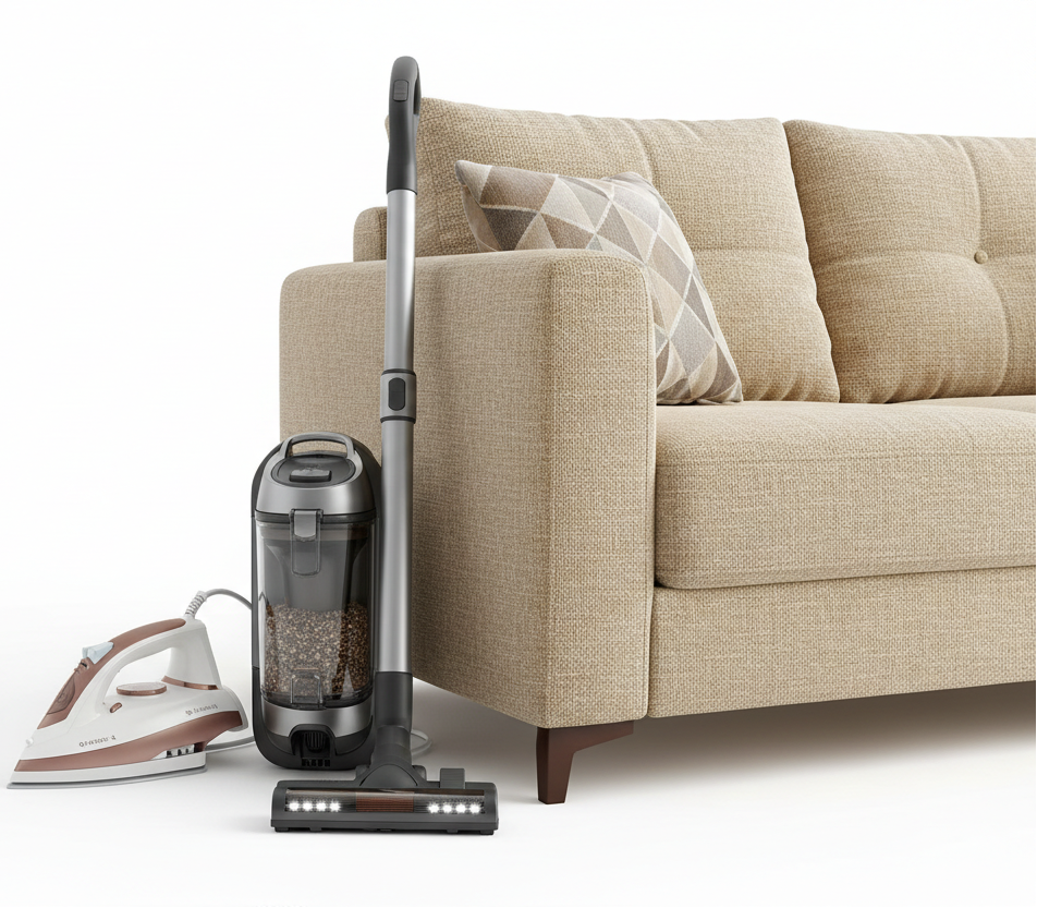 not kitchen home appliances like vaccum cleaner,ironbox,sofa with closeup 