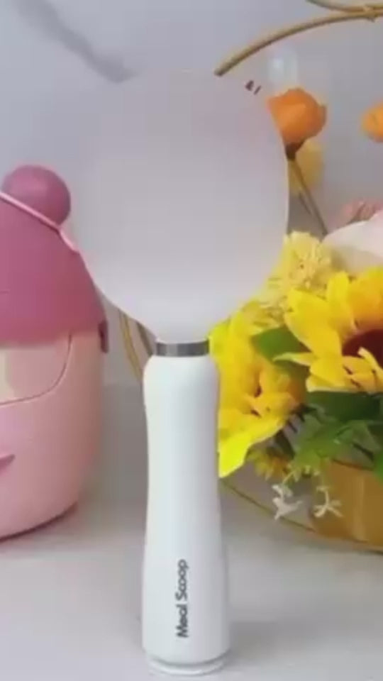 Self Standing Rice Scoop Spoon with Non Stick Coating (Pack of 2)Self Standing Rice Scoop Spoon with Non-Stick Coating – Pack of 2 | Silicone Upright Kitchen Paddle